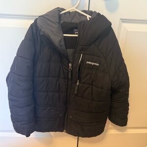 Patagonia Kids Black Puffer Jacket XS 5 6